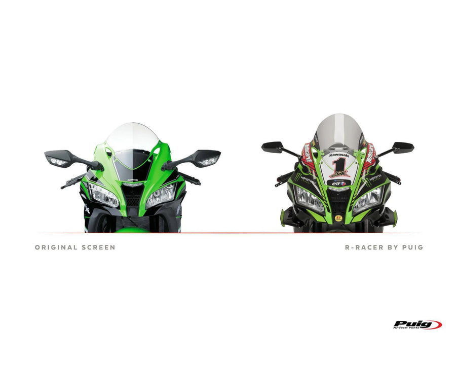 KAWASAKI ZX-10RR NINJA PERFORMANCE [2018] – R-Racer Screen – Black