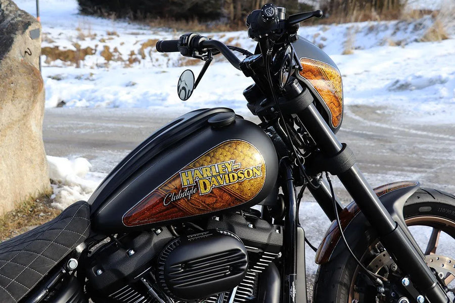 harley davidson fxlrst [CULT WERK] – Copertura del cruscotto per Harley