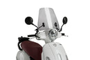 SYM FIDDLE 125 IE 4T LC [2025] – Rollerscheibe Urban – Transparent-1
