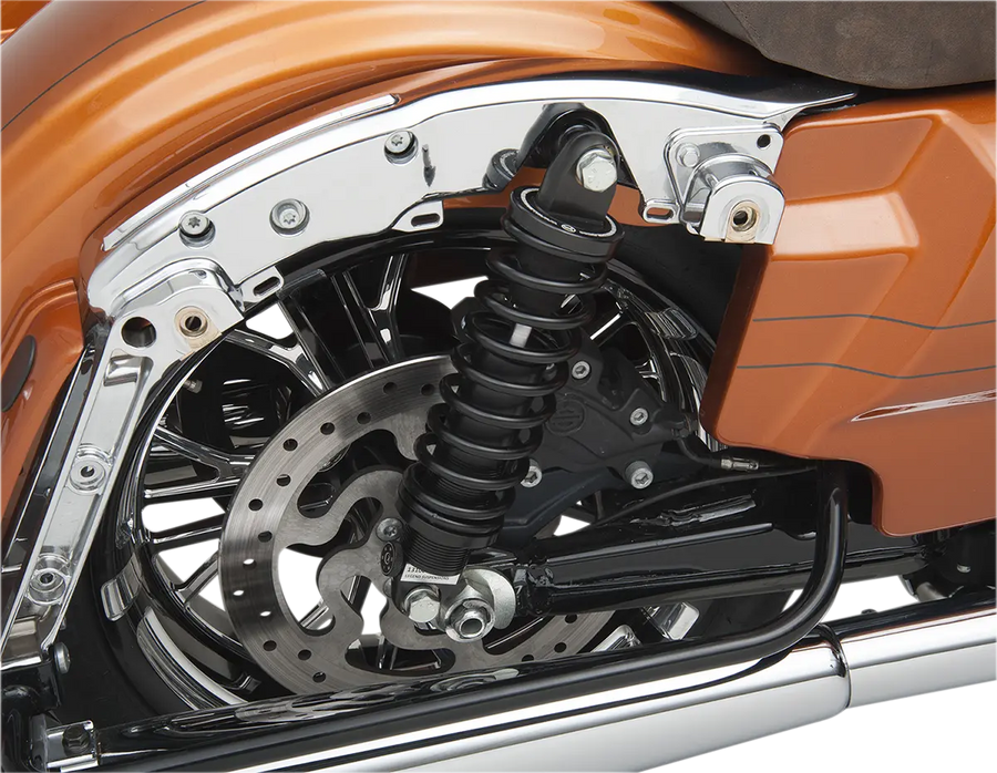 Harley-Davidson FLHX 1923 Street Glide Solo 117 [2026] - REVO-A Adjustable FL shock absorber - Surface: Black, Anodized - Item no. 1310-0960 – picture 2