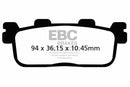 Yamaha DT 125 [EBC] -SFA-HH Roller Sinter Sinter Metal Brake-1
