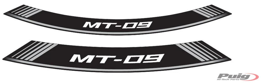 YAMAHA MT-09 SPORT TRACKER [2016] – Rim Strips Specials – Silber