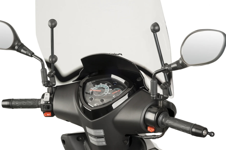 KYMCO AGILITY 50 City+ 2T – disco scooter T.S. – Trasparente