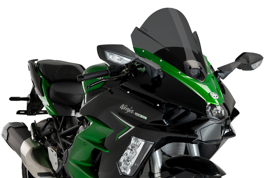 KAWASAKI NINJA H2 SX SE [2025] – Z-Racing Scheibe – Schwarz