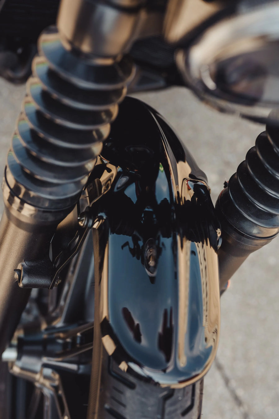 harley davidson nightster [CULT WERK] – front mudguard old school