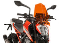 TRIUMPH BONNEVILLE T 120 BLACK [2025] - New Generation Sport Windschild | Orange | PUIG 9514T