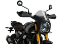 TRIUMPH SCRAMBLER 400X [2025] – Retro fairing screen – Transparent-4