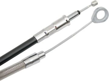 Harley Davidson flhrxs [DRAG SPECIALTIES] - Cavo frizione ad alta efficienza realizzato in acciaio inossidabile intrecciato - 0