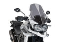 TRIUMPH BONNEVILLE T 120 NOIR [2025] - bulle tourisme | Fortement tonique | PUIG9613F