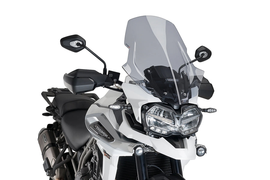 TRIUMPH BONNEVILLE T 120 NOIR [2025] - bulle tourisme | Teinté | PUIG 9613H