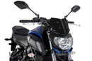 TRIUMPH BONNEVILLE T 120 NOIR [2025] - Pare-brise sport nouvelle génération | Aspect carbone | PUIG9666C