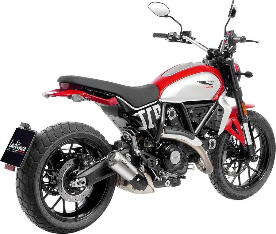 ducati scrambler 800 [LEOVINCE] – LV-10 rear silencer