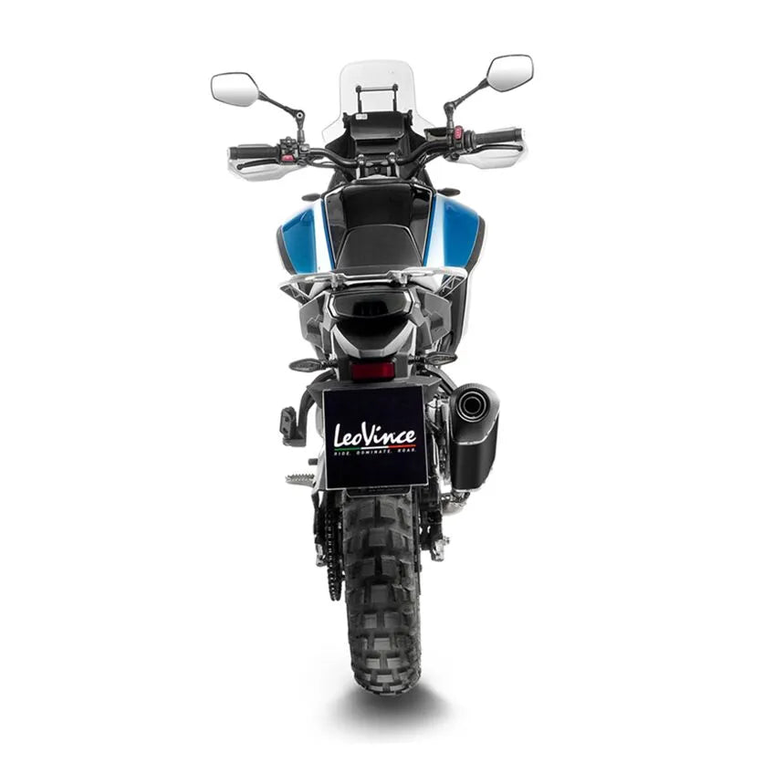 cf moto 450 [LEOVINCE] – Silencieux arrière LV-14 Black Edition