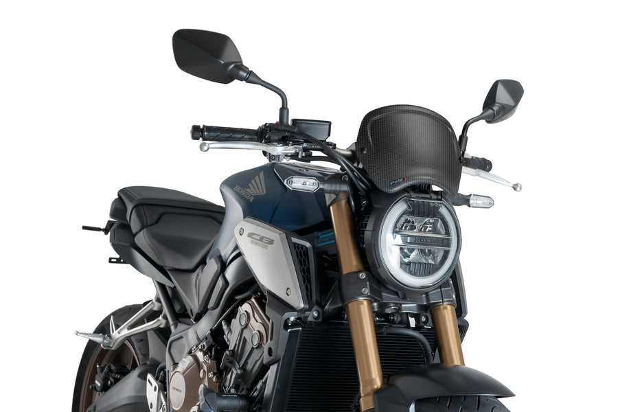 HONDA CB 650 R NEO SPORTS CAFE [2023] – Face avant ABS – Look carbone