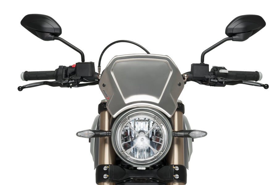 DUCATI SCRAMBLER 1100 DARK PRO [2025] – frontalino ALU – nero