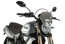 DUCATI SCRAMBLER 1100 DARK PRO [2025] – ALU Frontplatte – Silber