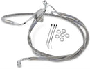 Harley Davidson Flhtcui [DRAG SPECIALTIES] – Edelstahl-Bremsleitungs-Kit, verlängert