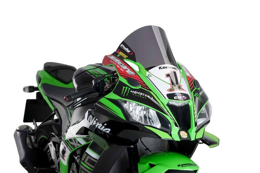 KAWASAKI ZX-10RR NINJA PERFORMANCE [2018] – R-Racer Screen – Black