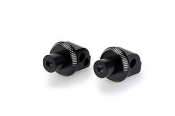 APRILIA SHIVER 900 [2020] – Adaptateur repose-pieds passager en caoutchouc – noir - 0