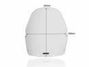 Honda XRV 750 Africa Twin RD04 [WRS] – Vista dettaglio del parabrezza
