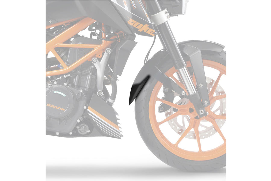 KTM 390 DUKE [2023] – Verlängerung des vorderen Schutzblechs – Schwarz