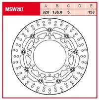 Ktm Super Adventure 1290 R ABS [2021-2024] - Halo Series Schwimmende Bremsscheibe – Bild 8