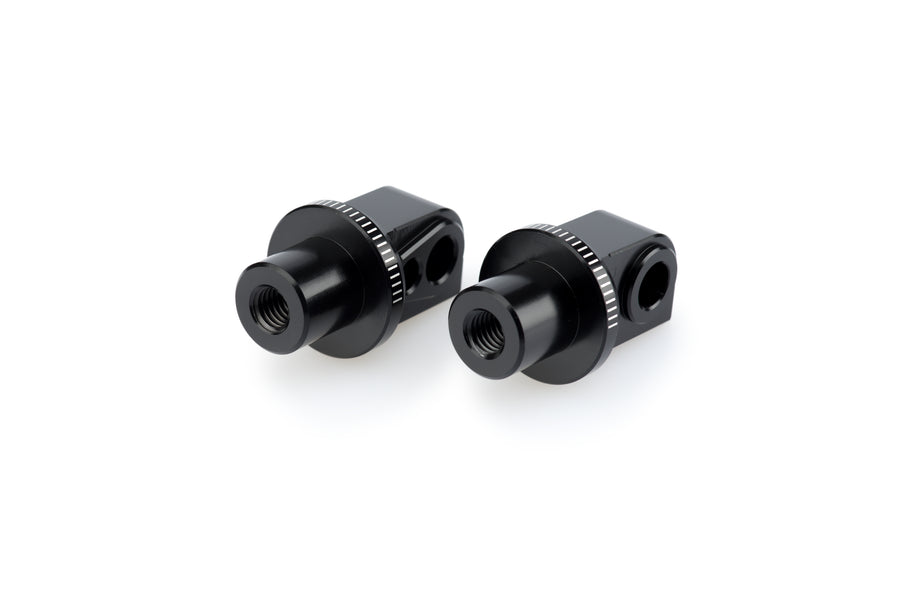 SUZUKI GSX-8TT [2025] – Adapter Beifahrer Fußrasten- Gummipad – Schwarz