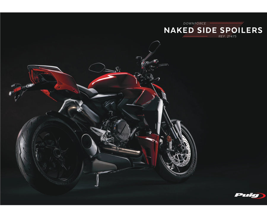 DUCATI STREETFIGHTER V2 [2024] – Lato parabrezza carenatura nuda