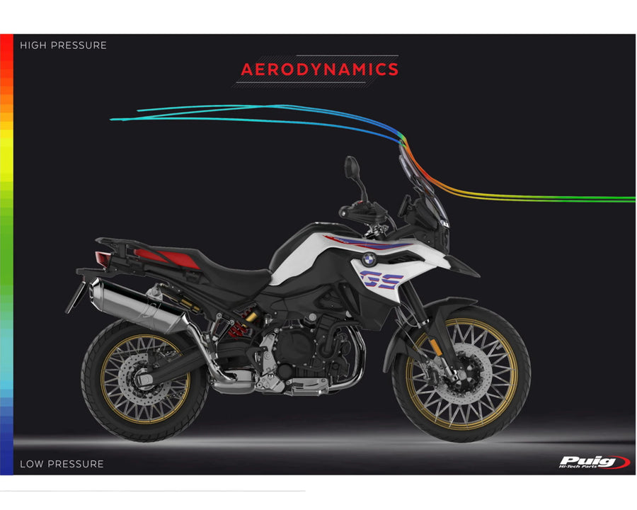 BMW F 750 GS [2024] – Adjustable screen – Transparent