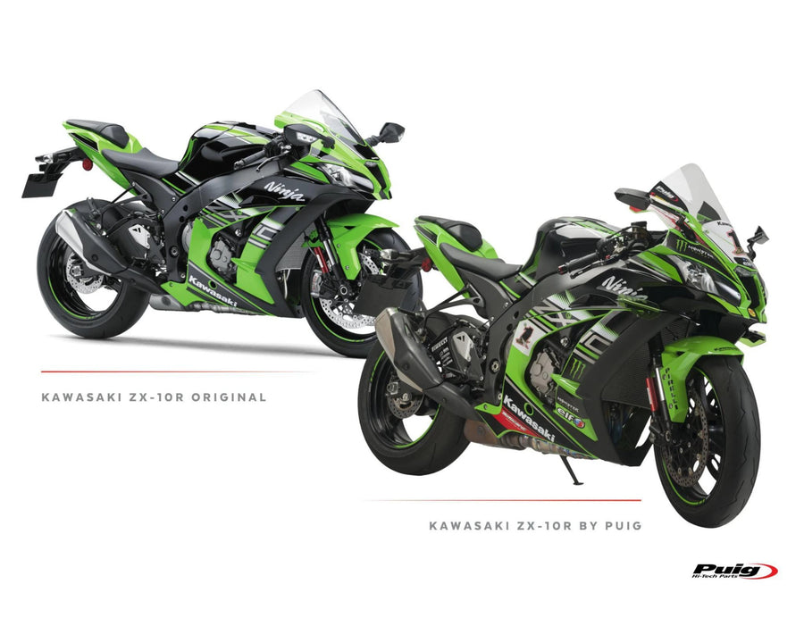 KAWASAKI ZX-10RR NINJA PERFORMANCE [2018] – R-Racer Screen – Black