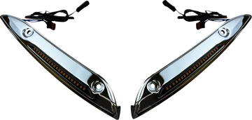 Harley Davidson FLTR [CUSTOM DYNAMICS] - Striscia per parabrezza Genesis® 4 Dynamic LED Road Glide®