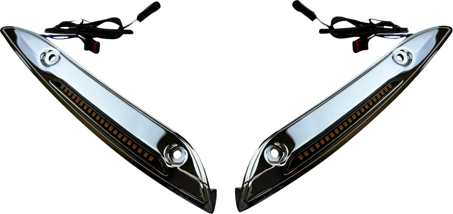 harley-davidson road glide st [CUSTOM DYNAMICS] - Bande de pare-brise Genesis® 4 Dynamic LED Road Glide®