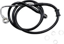 Harley Davidson flstc [DRAG SPECIALTIES] - Tubazione freno estesa in acciaio inossidabile-2