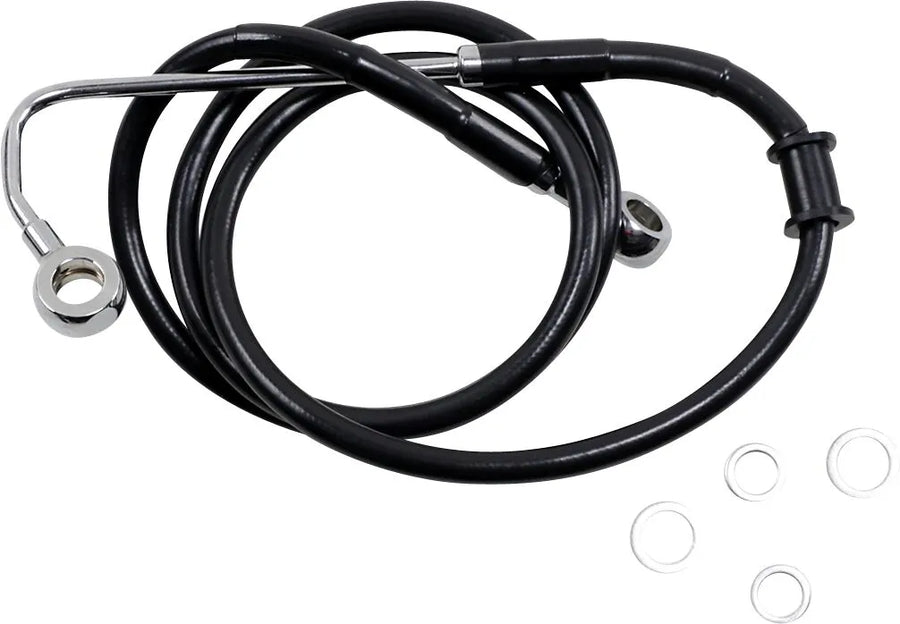 Harley Davidson flstc [DRAG SPECIALTIES] - Tubazione freno estesa in acciaio inossidabile