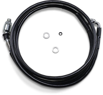 harley davidson fltr [DRAG SPECIALTIES] - Conduite d'embrayage hydraulique inox - 0