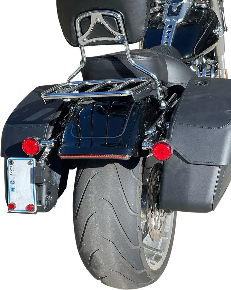 Harley Davidson flfb [CUSTOM DYNAMICS] – Fanale posteriore integrato con indicatori di direzione