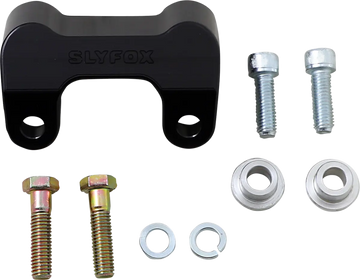harley-davidson road glide st [SLYFOX] – handlebar holder adapter - 0