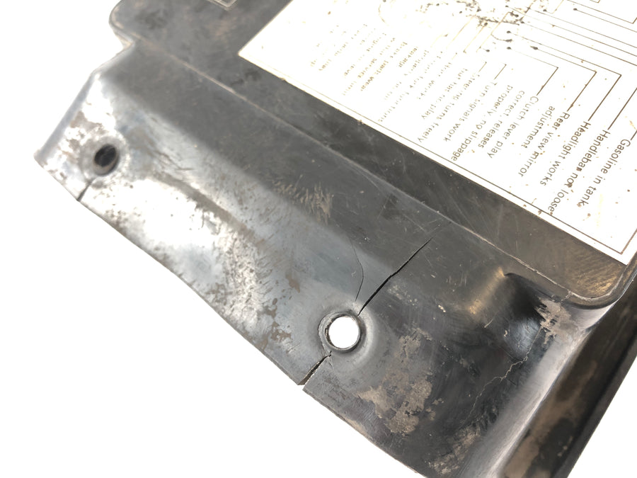 KAWASAKI Z 750 E KZ750E [1981] - Protezione da splash underbreak posteriore