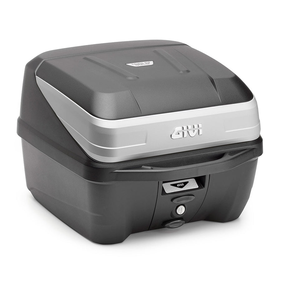 B32 BOLD Monolock Topcase mit Platte – schwarz uni / 32 Liter Volumen / max Zuladung 3 kg