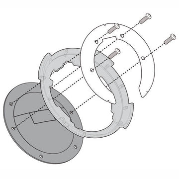 Ducati 1198 [2007–2012] – Befestigungsring für Tanklock