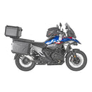 Alu-Seitenkoffer Trekker Outback EVO 48, schwarz – Rechts, 48 Liter / SMART SECURITY LOCK