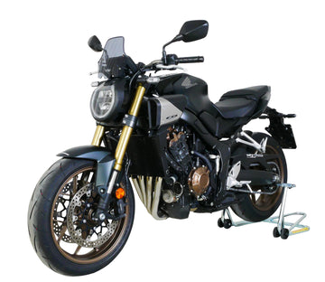 Honda CB 650 R [2024-] – Vista dettagliata della schermata Racing “NRM”.