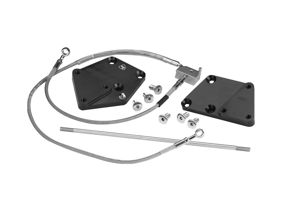 Harley Davidson FXST [2000-2003] -3 "Preto pre-layout per il sistema Footrest