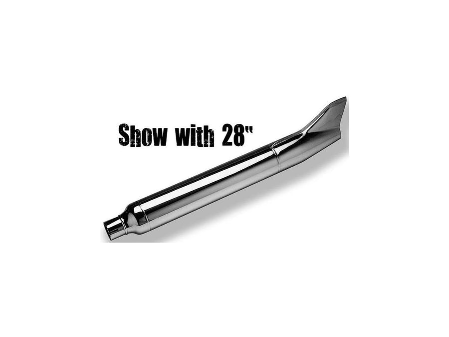 Harley Davidson Panhead [1958-1965] -fl in stile Fishtail Eashot 33 "Lang Show Chrom