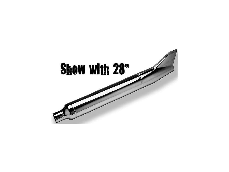 Harley Davidson Panhead [1958-1965] -fl in stile Fishtail Eashot 33 "Lang Show Chrom