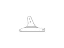 Harley Davidson Flstc [1988-1999] - Plaques de côté pour Sissy Bar Chrom-4