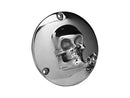 Harley Davidson Sportster [1994-2003] -Totenkopf Derby Cover a 4 buche lucidate-1