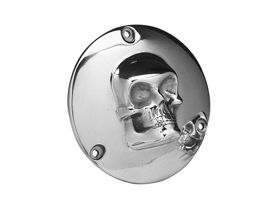 Harley Davidson Sportster [1994-2003] -Totenkopf Derby Cover a 4 buche lucidate