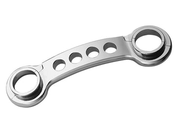 Harley Davidson FXWG [1980-1985] -Chromium Billet Fork Carrier 41mm Fork Struts for Wide
