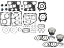 Harley Davidson Dyna [1999-2006]-forged piston kit with sealing set for the-1